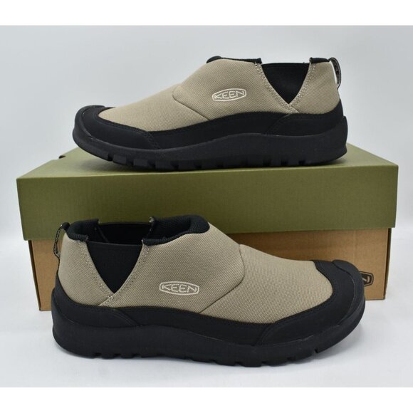 Keen Shoes - Keen Slip-On Sneakers in Tan and Black